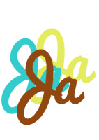 Ja cupcake logo