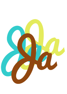 Ja cupcake logo