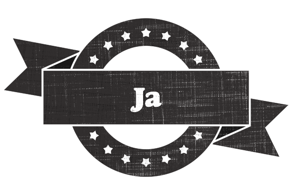 Ja grunge logo