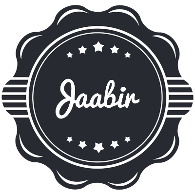 Jaabir badge logo