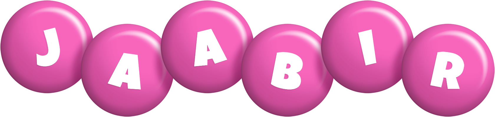 Jaabir candy-pink logo