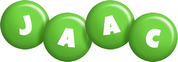 Jaac candy-green logo