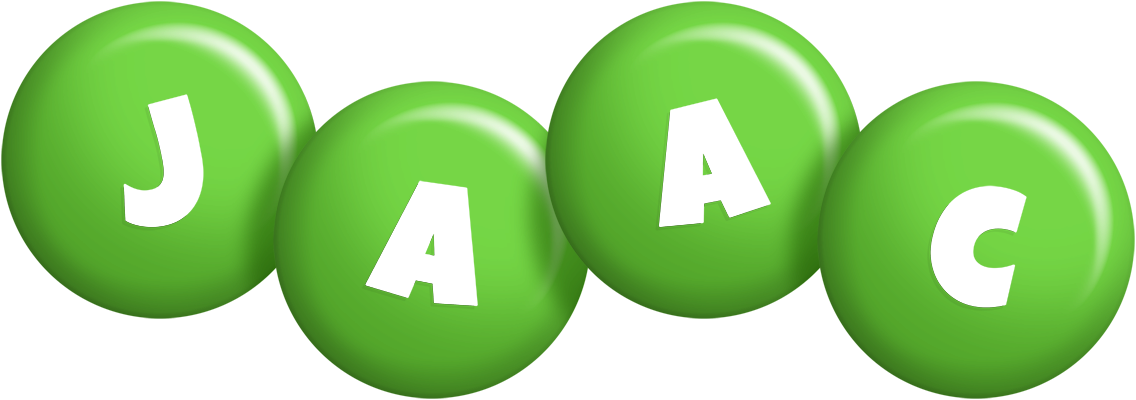 Jaac candy-green logo