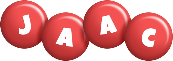 Jaac candy-red logo