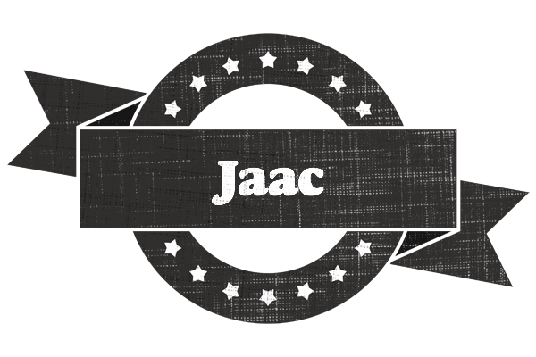 Jaac grunge logo