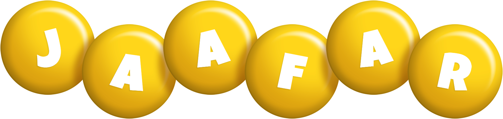 Jaafar candy-yellow logo