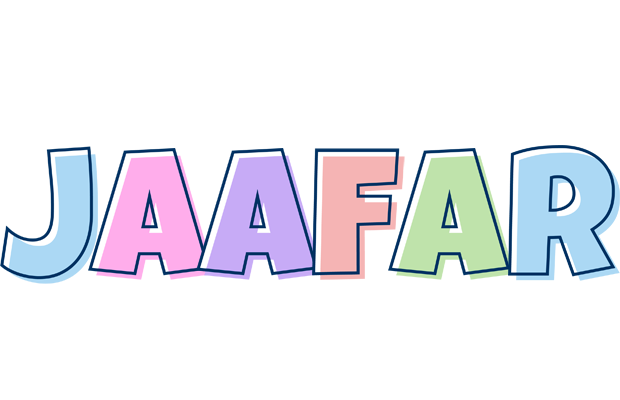 Jaafar pastel logo