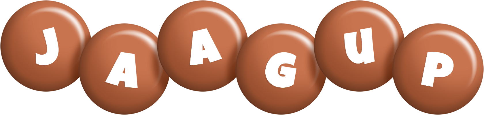 Jaagup candy-brown logo