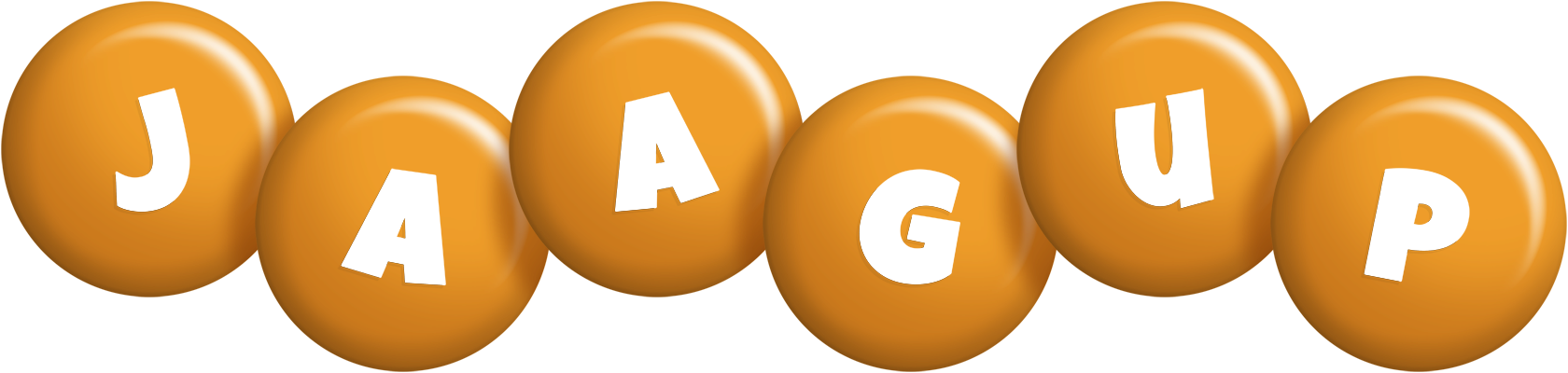 Jaagup candy-orange logo