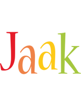 Jaak birthday logo