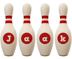 Jaak bowling-pin logo