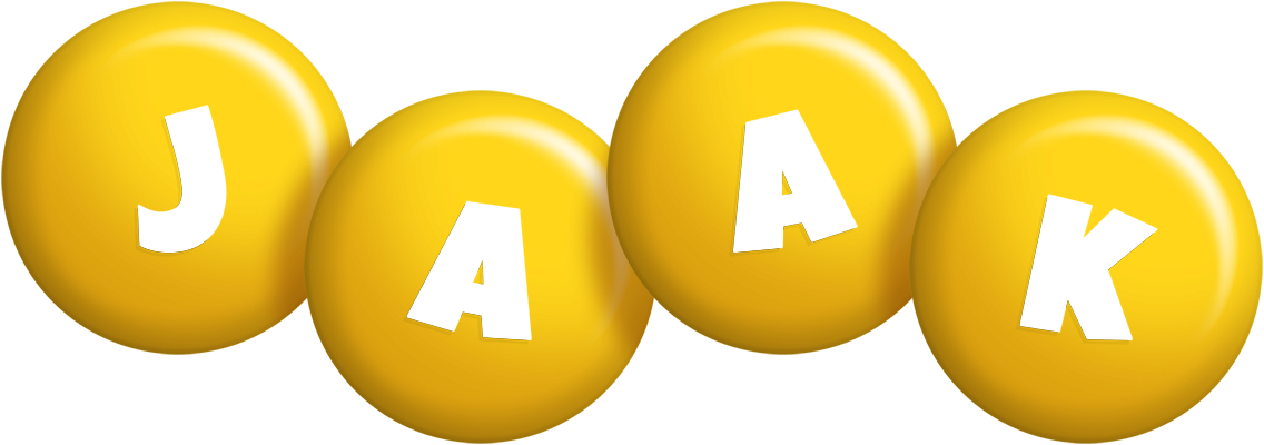Jaak candy-yellow logo