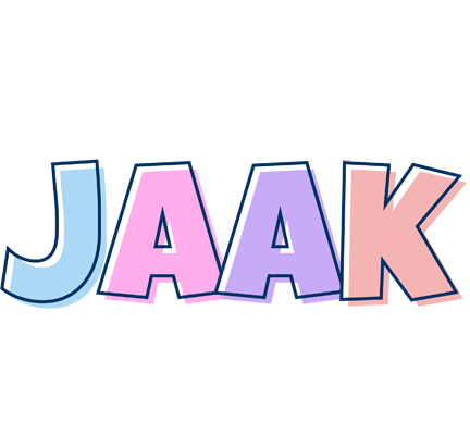 Jaak pastel logo