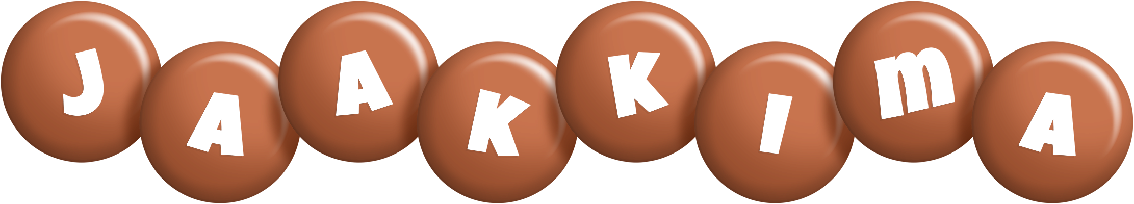 Jaakkima candy-brown logo