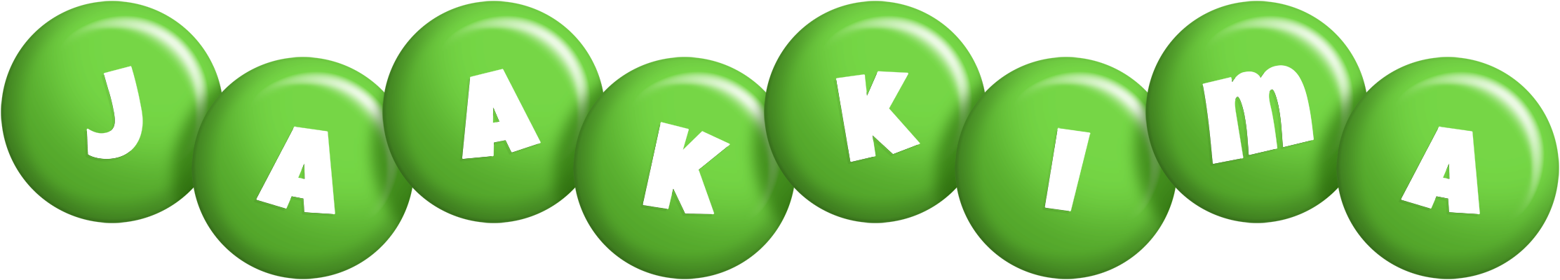 Jaakkima candy-green logo