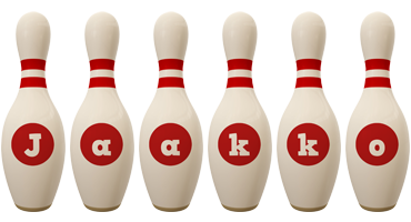 Jaakko bowling-pin logo