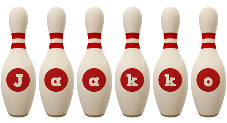 Jaakko bowling-pin logo