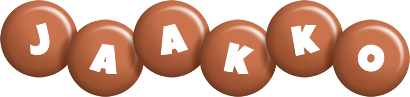 Jaakko candy-brown logo