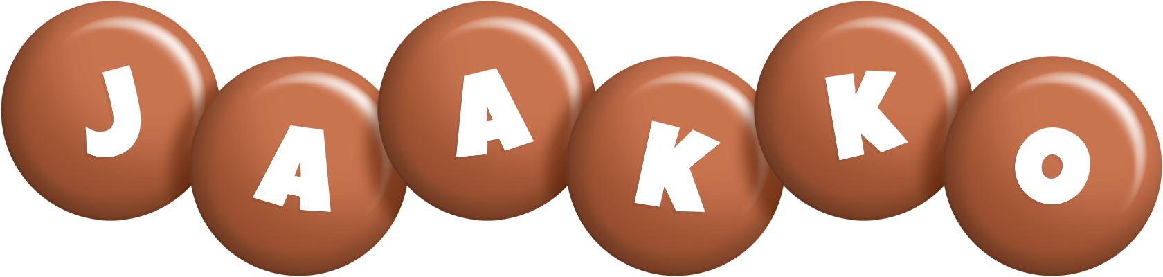 Jaakko candy-brown logo