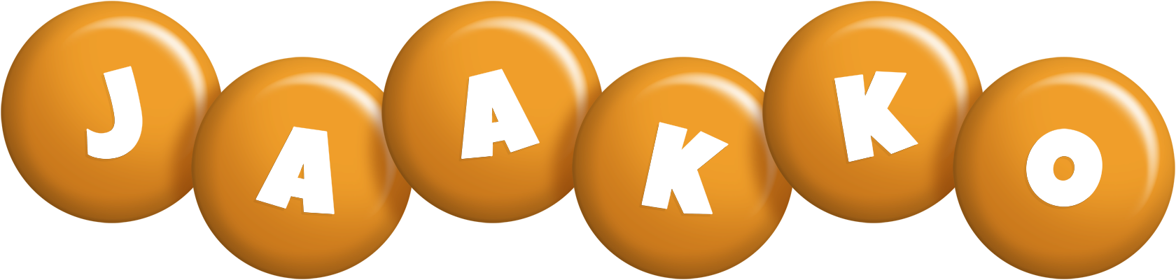 Jaakko candy-orange logo