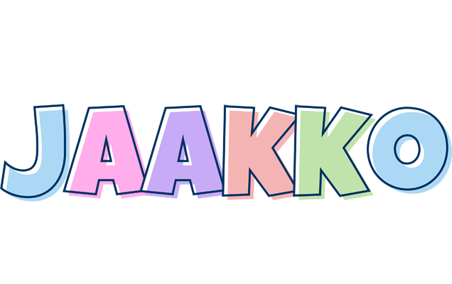 Jaakko pastel logo