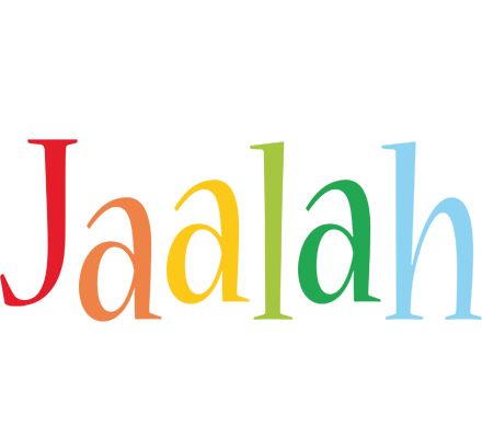 Jaalah birthday logo