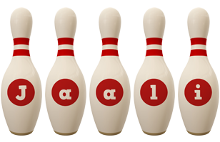 Jaali bowling-pin logo