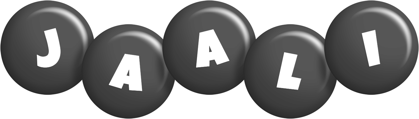 Jaali candy-black logo