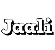 Jaali snowing logo