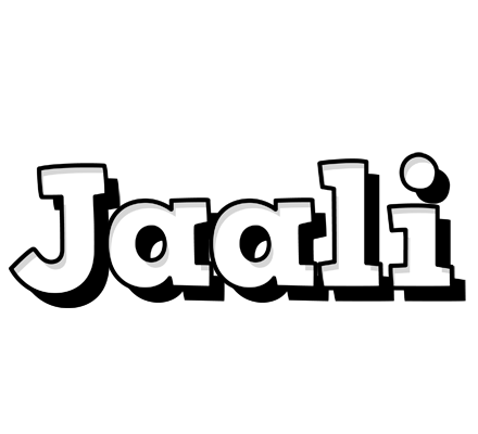 Jaali snowing logo