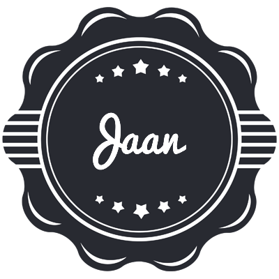 Jaan badge logo