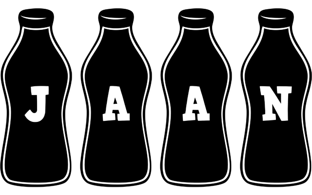 Jaan bottle logo