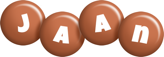 Jaan candy-brown logo
