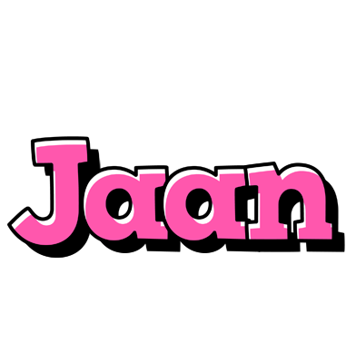 Jaan girlish logo