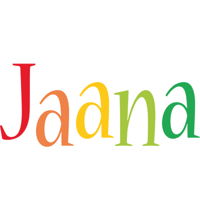 Jaana birthday logo