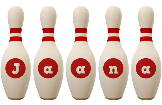 Jaana bowling-pin logo