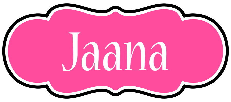 Jaana invitation logo