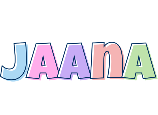Jaana pastel logo
