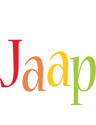 Jaap birthday logo