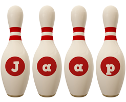 Jaap bowling-pin logo