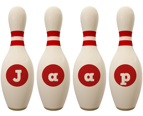 Jaap bowling-pin logo