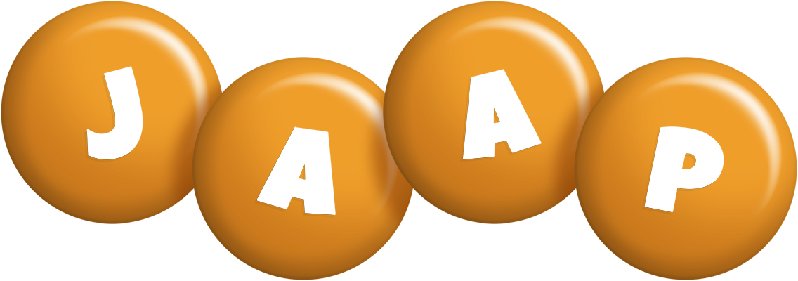 Jaap candy-orange logo