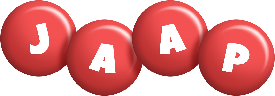 Jaap candy-red logo