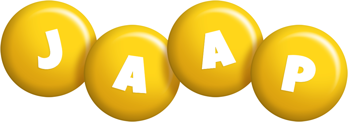Jaap candy-yellow logo