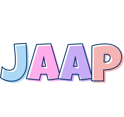 Jaap pastel logo
