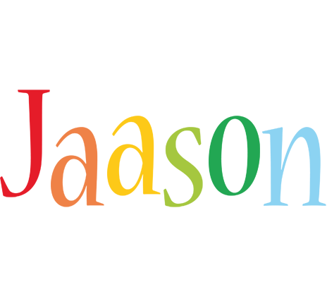 Jaason birthday logo
