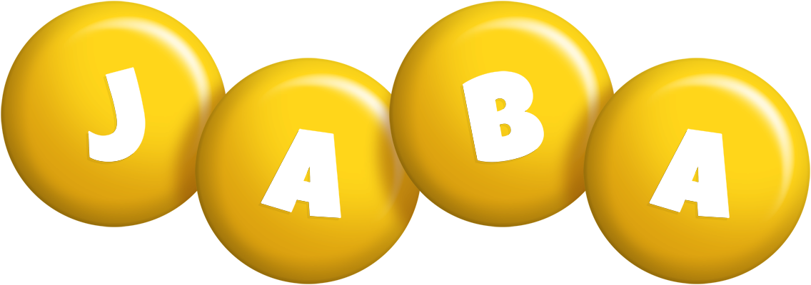 Jaba candy-yellow logo