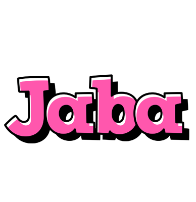 Jaba girlish logo