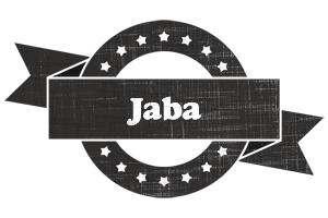 Jaba grunge logo