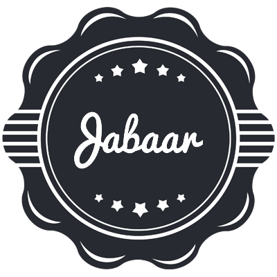 Jabaar badge logo
